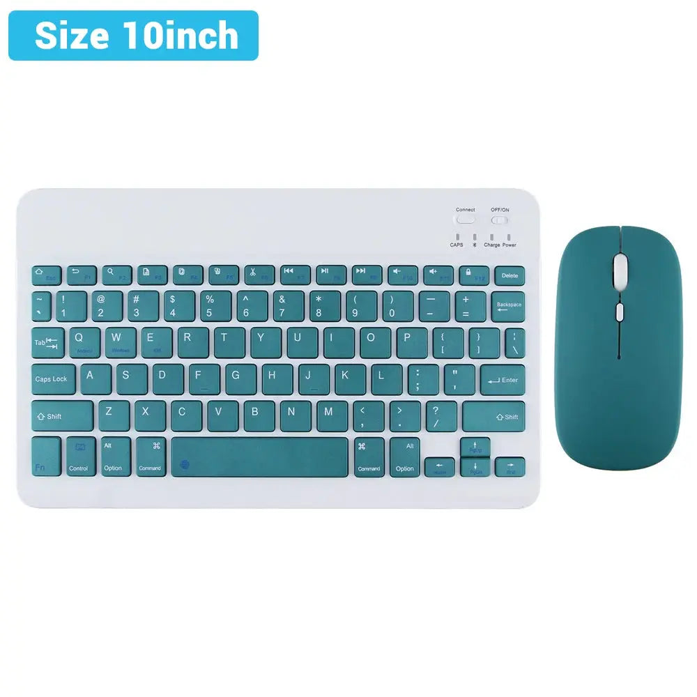 Mini Wireless Keyboard Bluetooth Keyboard For ipad Phone Tablet Portable Bluetooth Keyboard and Mouse For Samsung Xiaomi Android - Magic Remotes