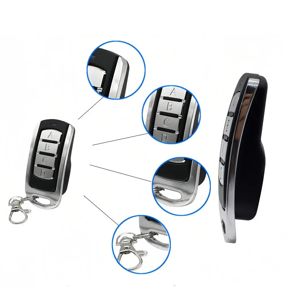 Multi-Frequency 286-868MHz RF Universal Garage Door Remote Control Duplicator Clone 433MHz 315MHZ Gate Keyfob Transmitter Magic Remotes
