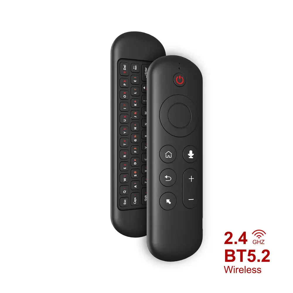 Remote Control Air Mouse Voice Gyroscope 7 Color Backlit Mini Keyboard Dual Mode 2.4G BT5.2 Wireless For Android Smart TV Box PC - Magic Remotes