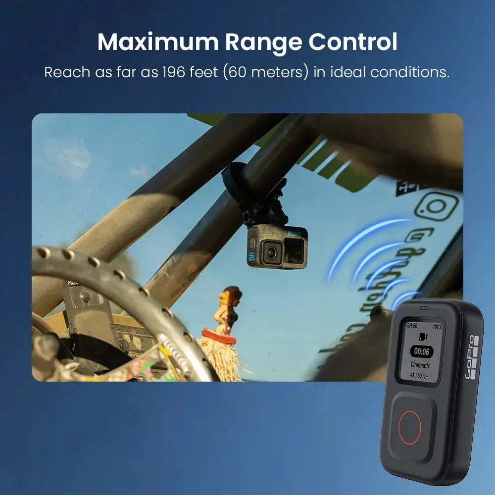 Original Full Model Universal Smart Wifi Control Remote For Gopro MAX Hero8 Hero9 Hero10 Hero11 Hero12 Camera Accessories - Magic Remotes