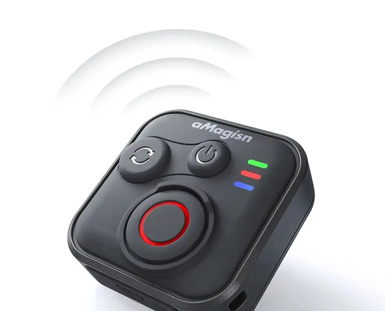 aMagisn 50M Bluetooth Remote Control for Insta360 X5 / X4 Air / Ace Pro 2 Gopro Hero 13 12 Camera iOS Android Shutter Controller - Magic Remotes